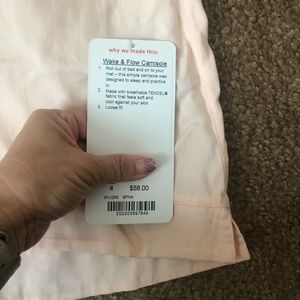 Lululemon camisole NWT 4 tank